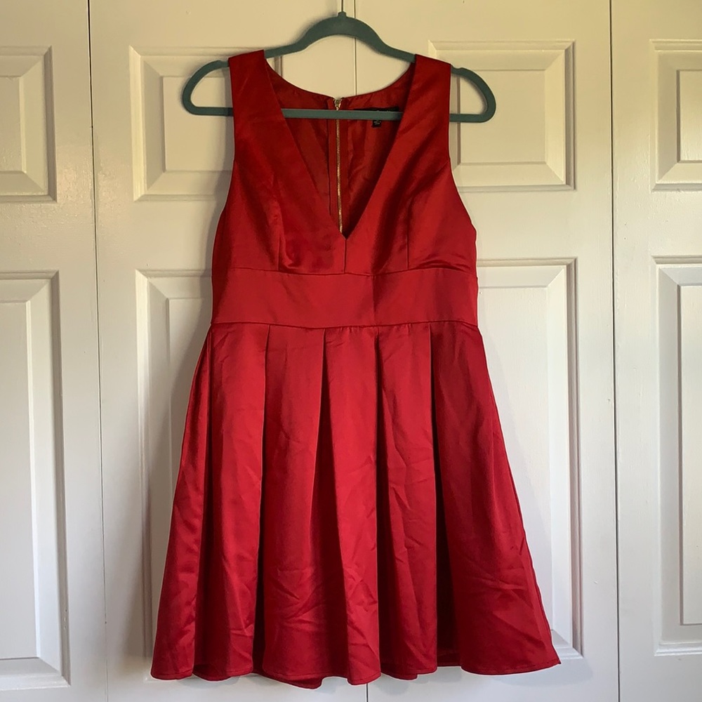 Red Cocktail Dress
